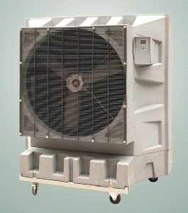 Desert cooler. Outdoor cooler. Evaporative cooler. Industrial cooler. Cooler in Dubai, UAE.